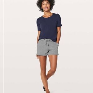 Lululemon On The Fly Short Gray